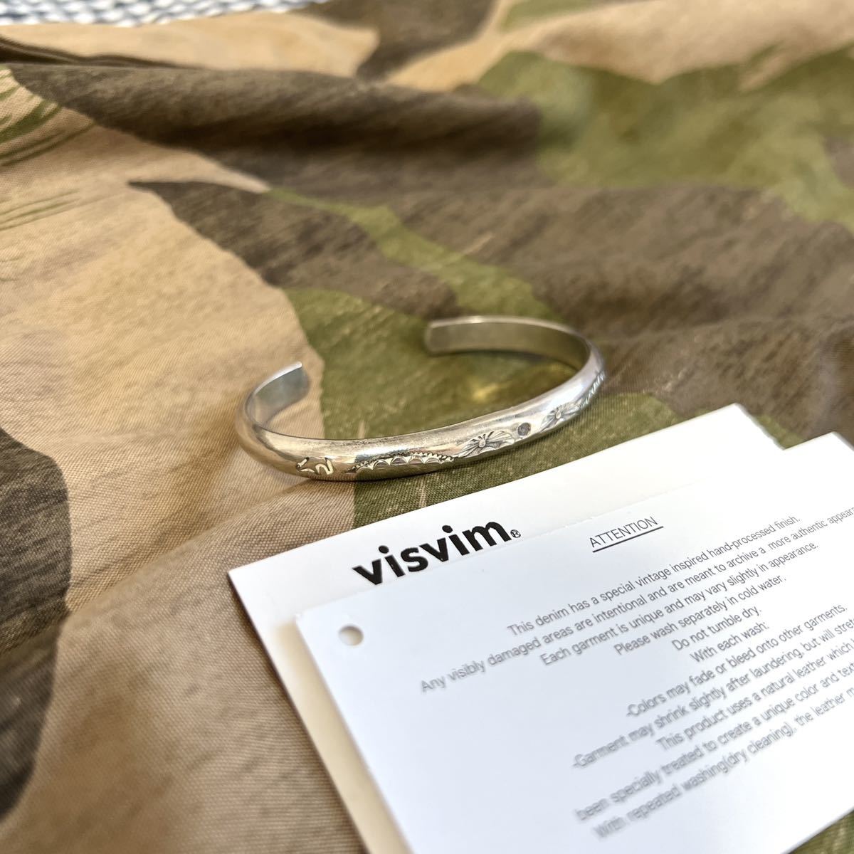 visvim I.C.T. VINTAGE BANGLE バングル B03 visvim I.C.T. 22 VINTAGE BANGLE Indigo Camping Trailer ICT