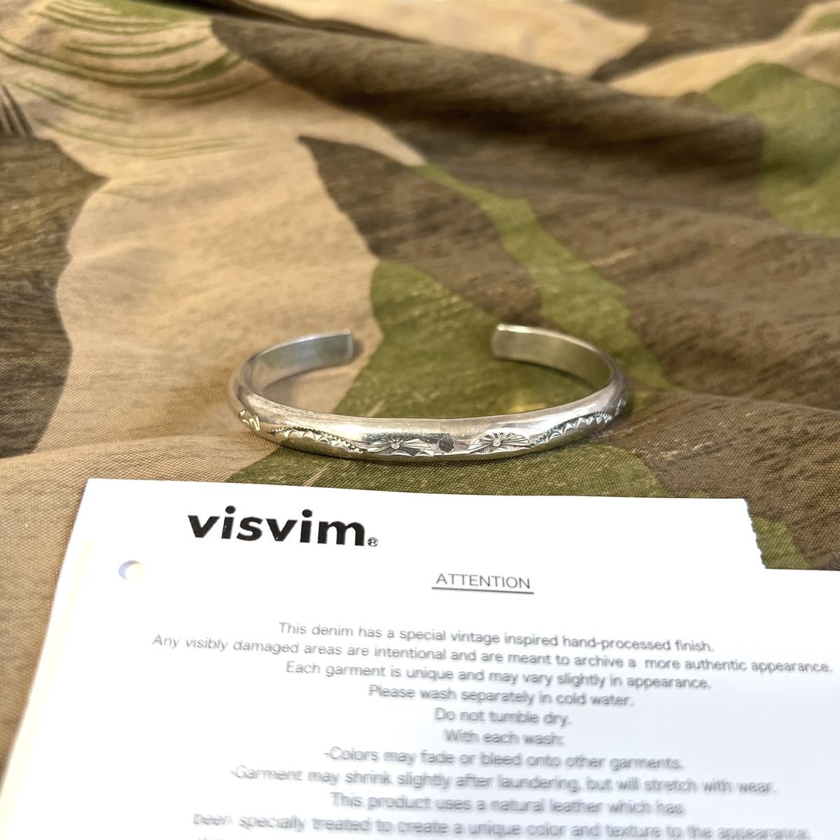 visvim I.C.T. 22 VINTAGE BANGLE Indigo Camping Trailer ICT