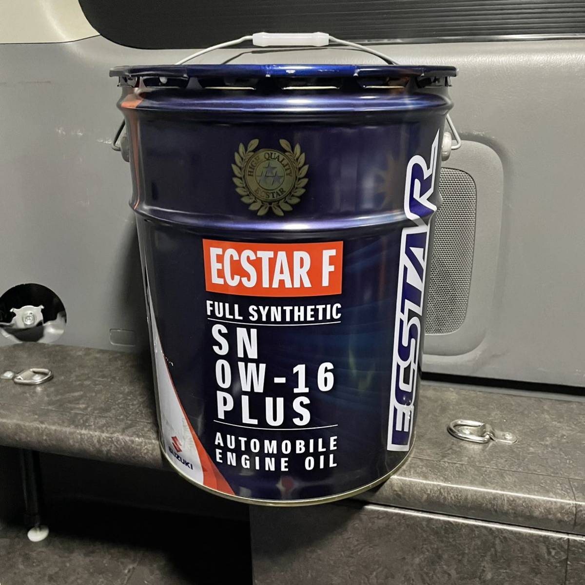 ECSTAR F フルシンセティック SN 0W-16 PLUS スズキ(純正) エクスターF
