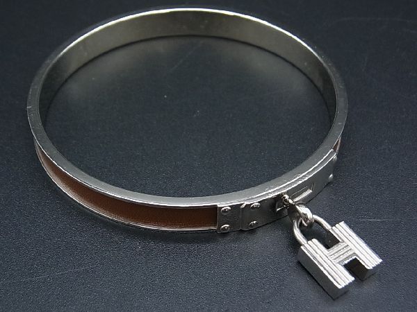 1円 HERMES エルメス ケリー バングル ブレスレット 腕輪 アクセサリー