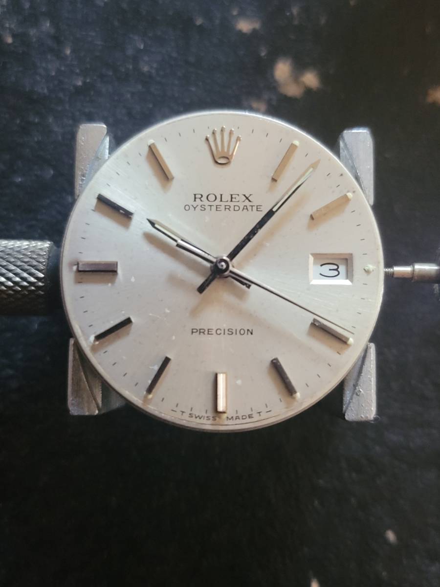 ROLEX 純正ムーブメント cal. 1225 手巻きモデル Ref.6694 ジャンク