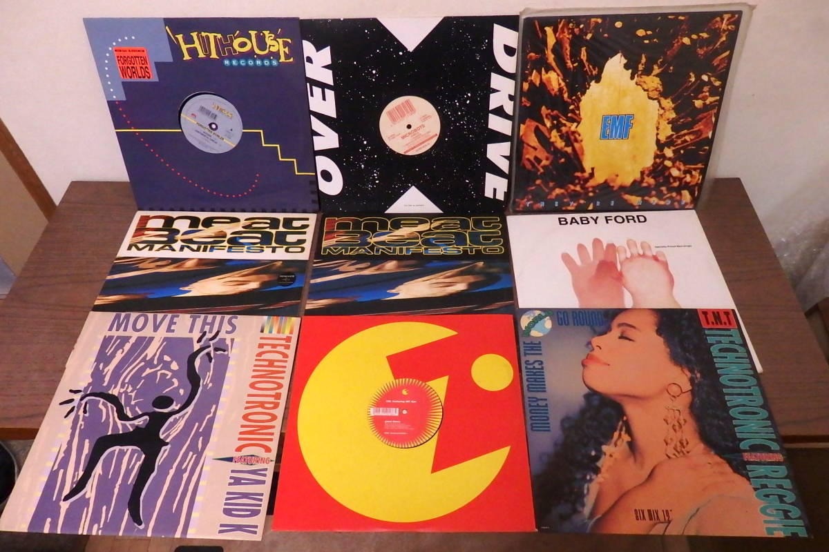 ◎ハウス テクノ 12inch レコード 大量 70枚セット 90s DJ 洋楽 クラブ