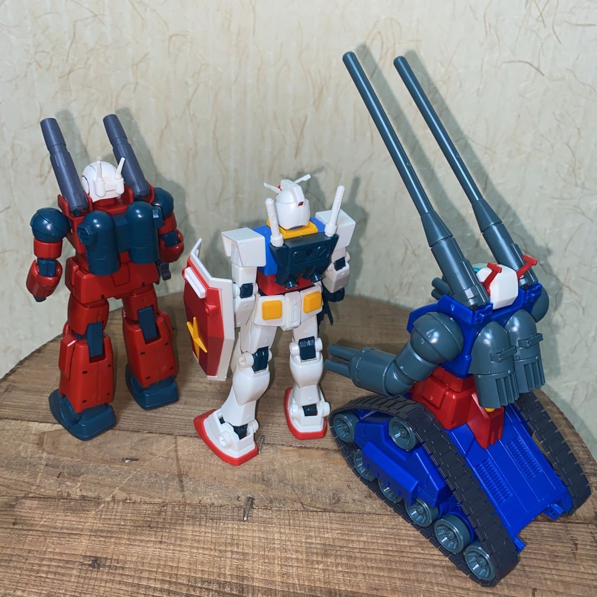 HG ガンダムV作戦セット ガンダム ガンキャノン ガンタンク 完成 