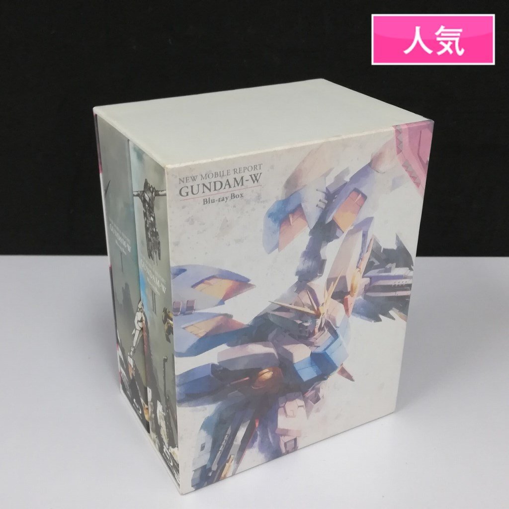 gV158a [人気] BD 新機動戦記ガンダムW Blu-ray BOX 期間限定生産版 収納BOX付 NEW MOBILE REPORT GUNDAM-W | Q