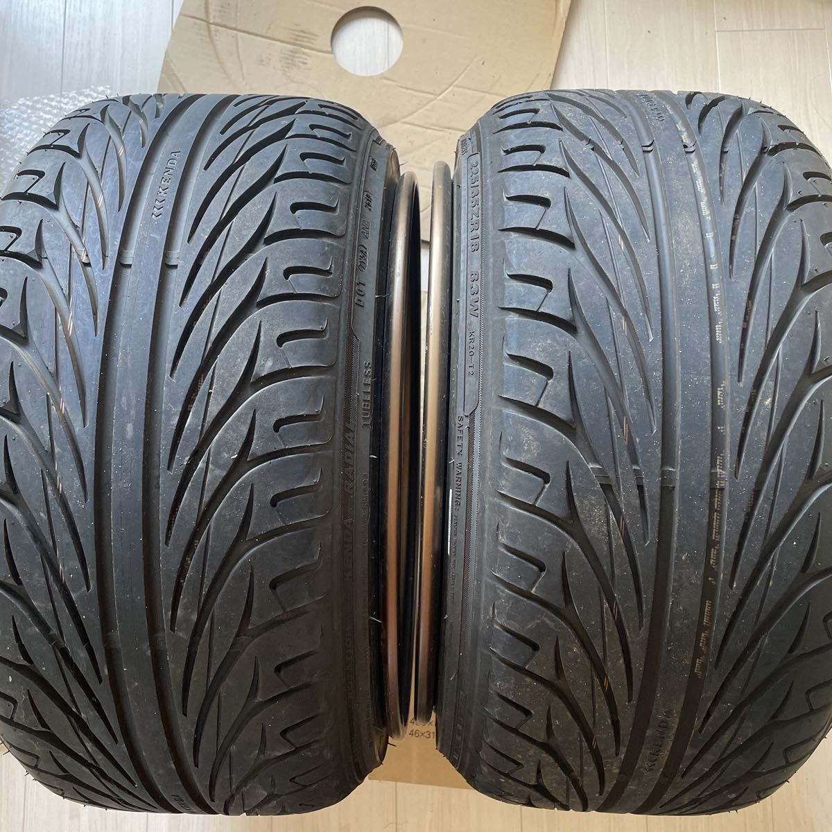 PCD 100 5穴 深リム スポークホイール 18インチ 86 BRZ シャコタン 