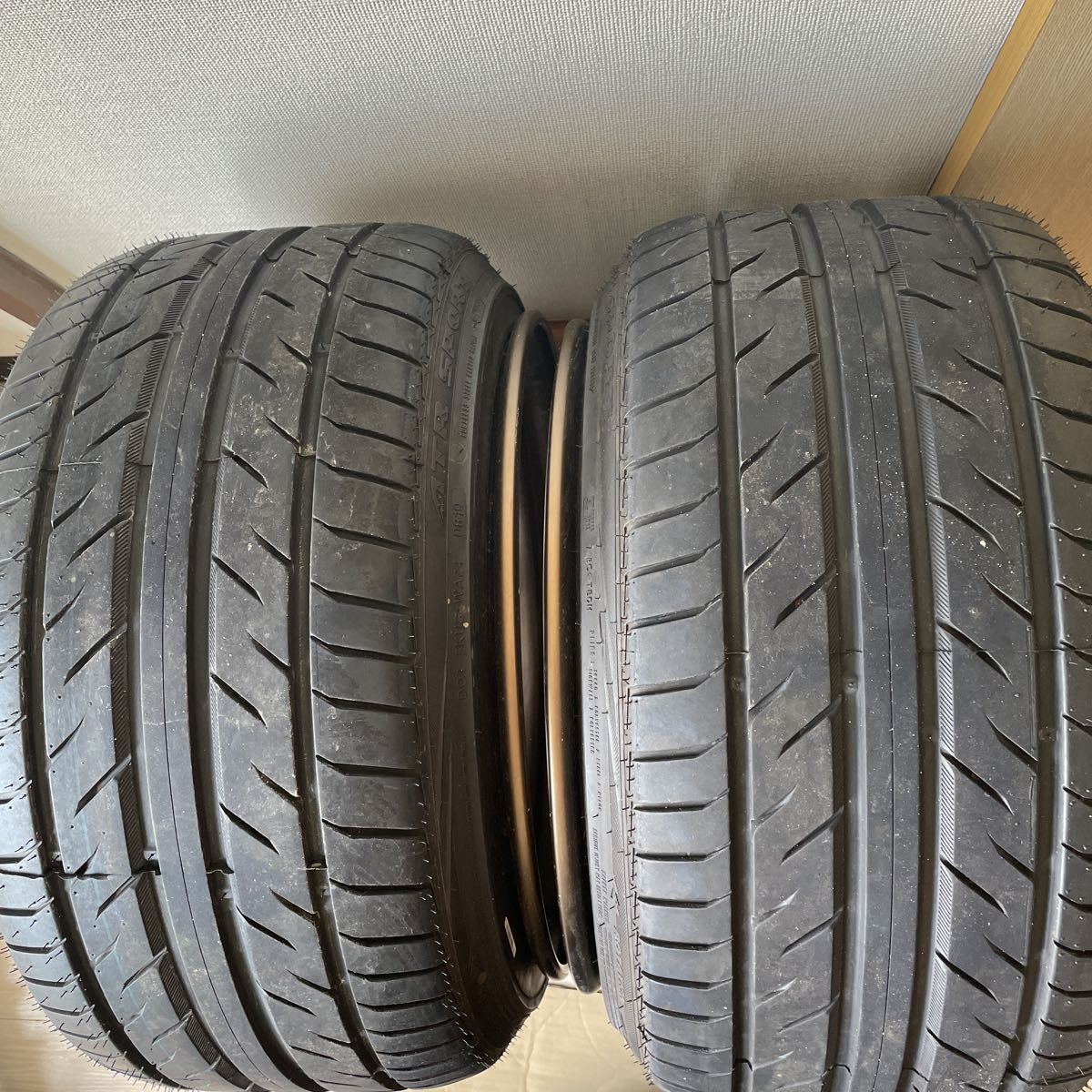 PCD 100 5穴 深リム スポークホイール 18インチ 86 BRZ シャコタン 