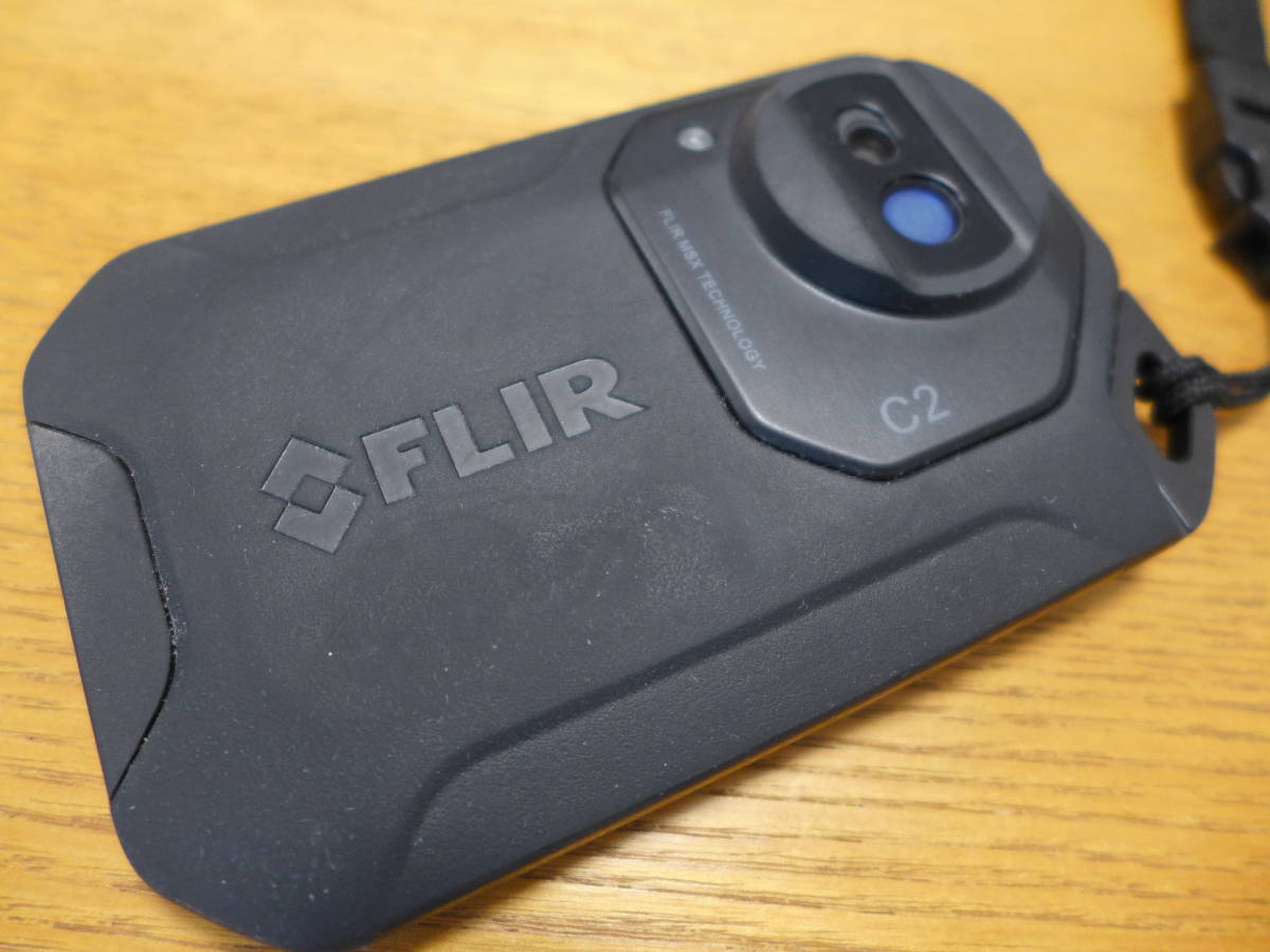 送料無料】FLIR フリアー C2 赤外線サーモグラフィカメラ 中古（おまけ