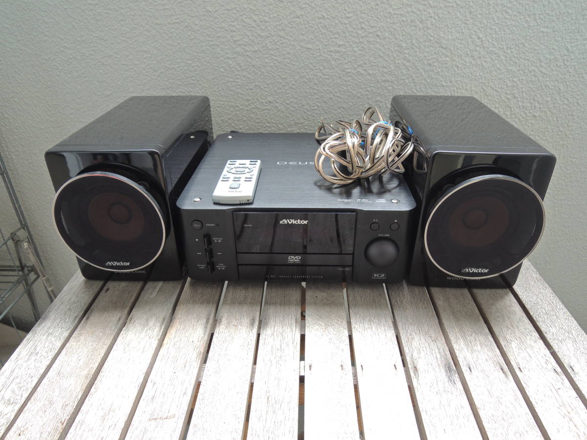 JVC EX‐BR3 Victor ウッドコーンスピーカー 動作品 Victor EX-BR3