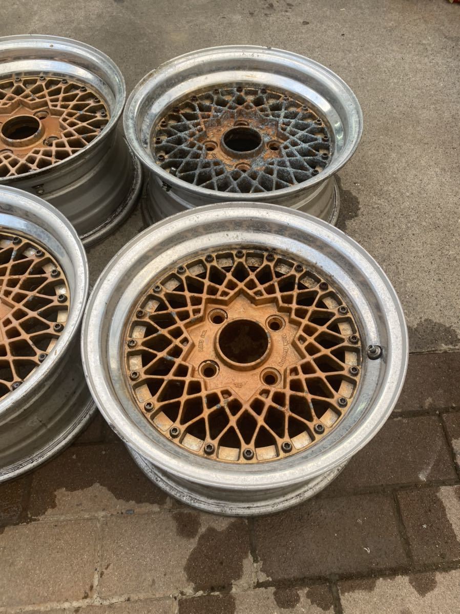当時物 旧車 RAYS VOLK RACING 14インチ 6.5J PCD114.3 4H 深リム 検 