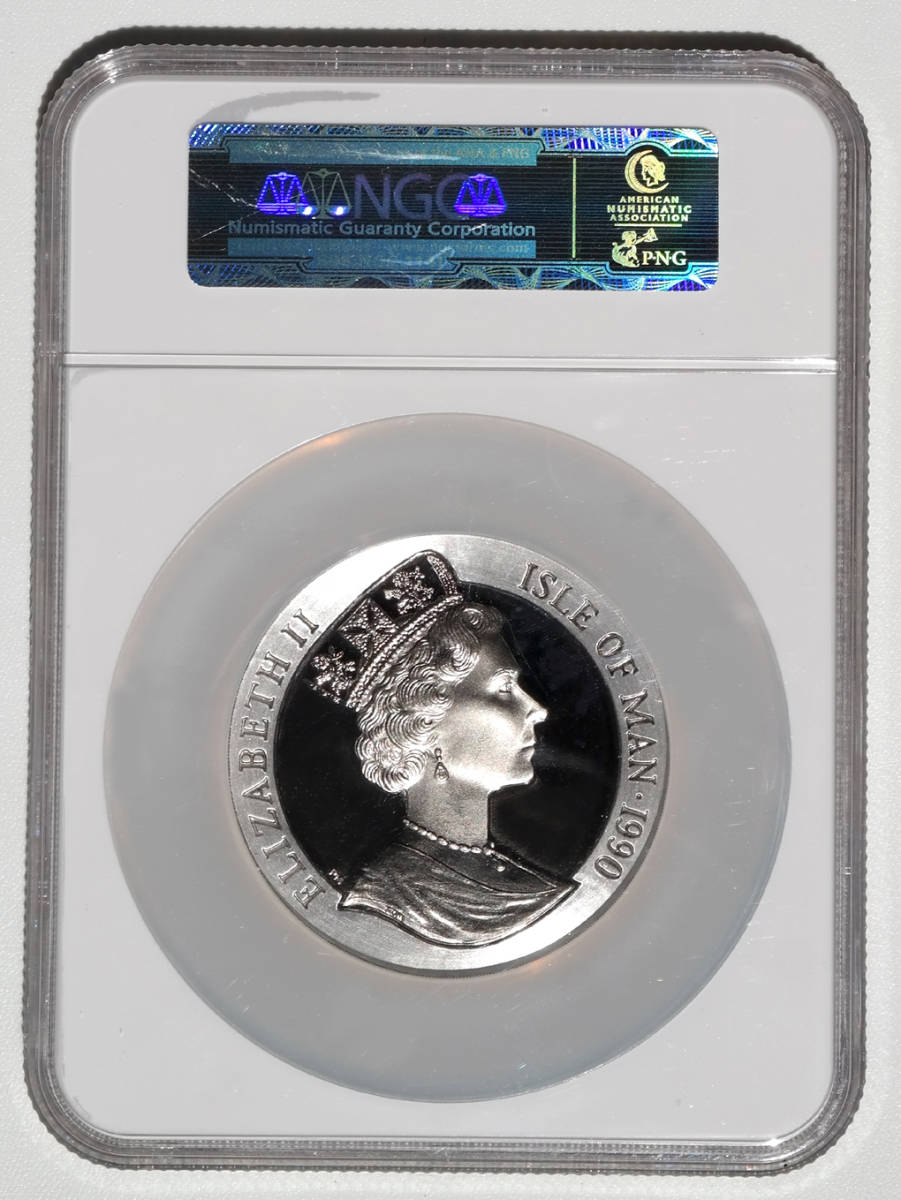 JCC | ジャパンコインキャビネット ⁄ マン島 1990年 5クラウン銀貨