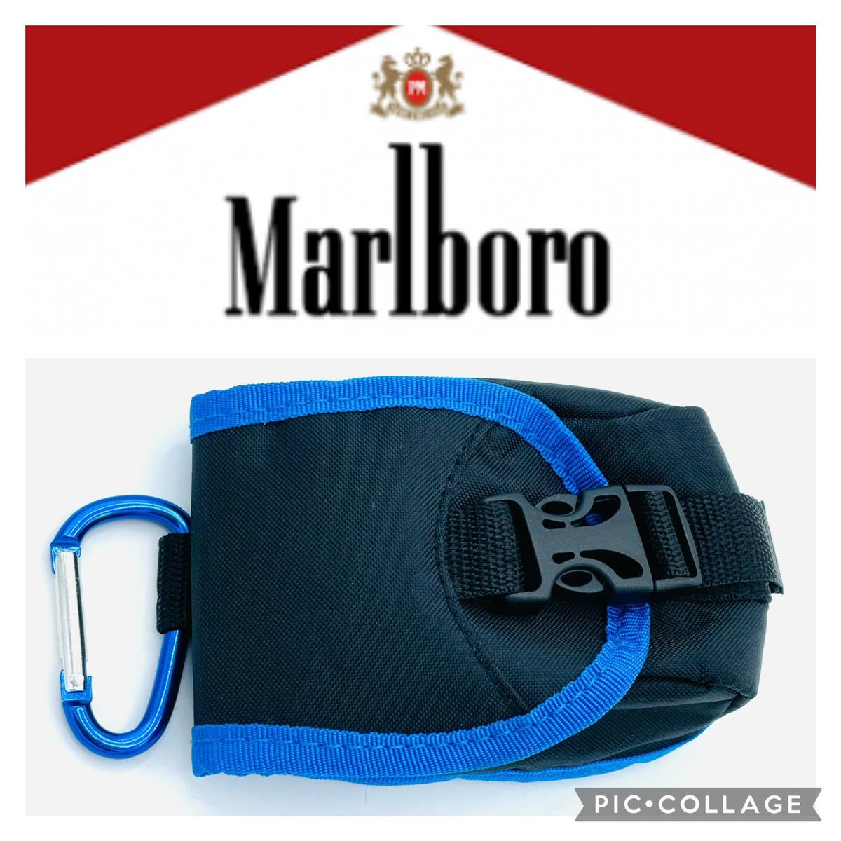 未使用品K2658】Marlboro/マルボロ ウエストポーチ ポーチ ポシェット 
