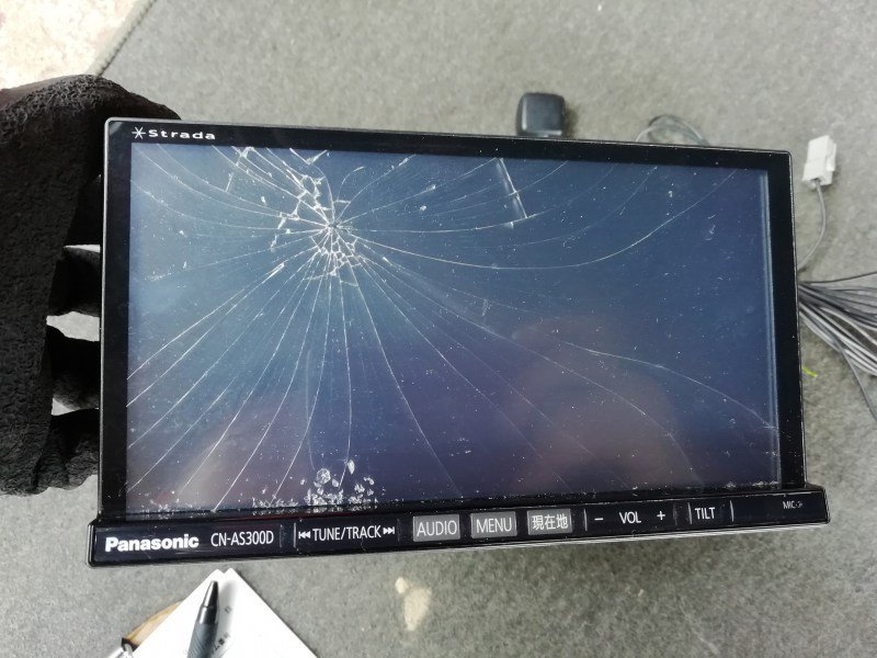 ≪ジャンク品≫ パナソニック CN-AS300D メモリーナビ 保証付