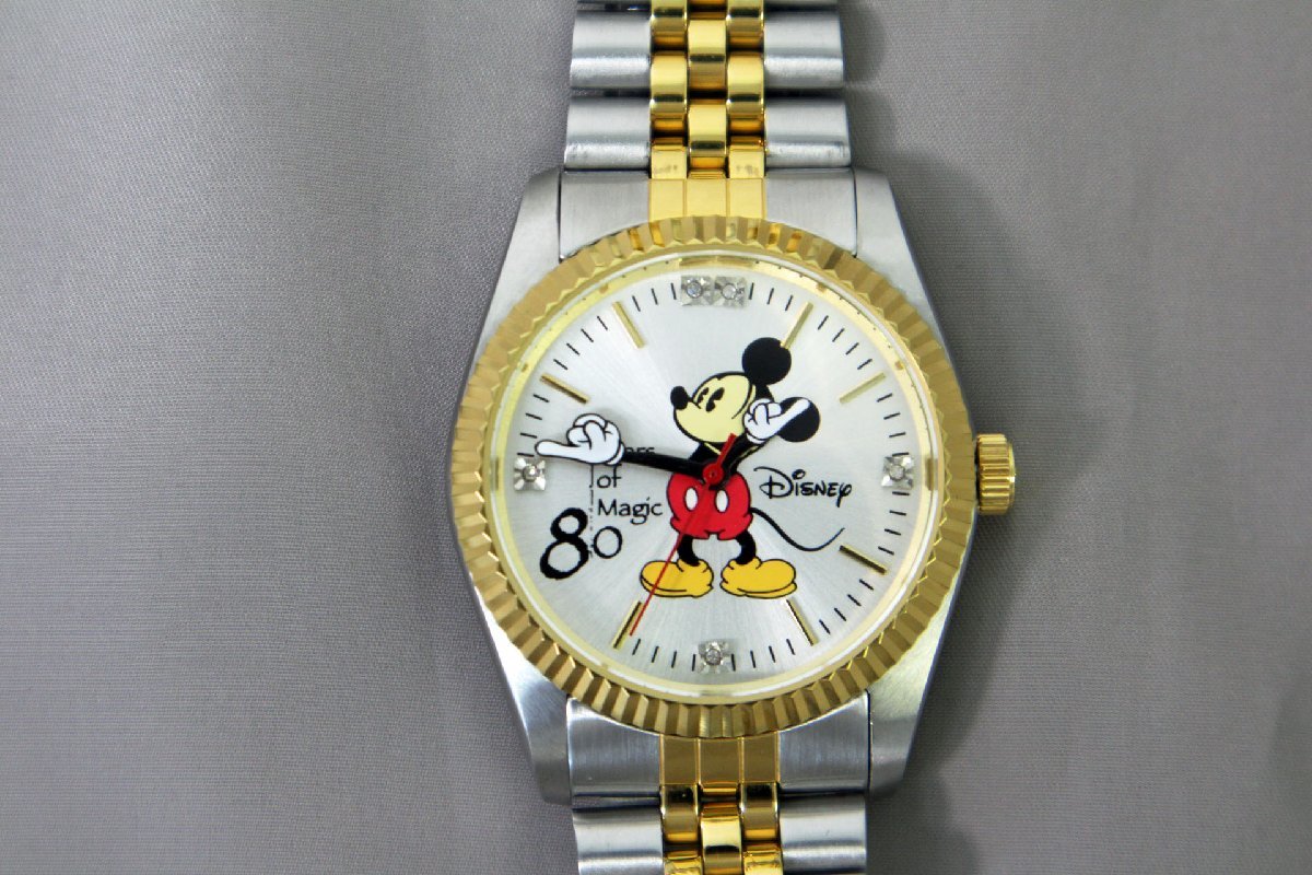 腕時計 ディズニー ミッキーマウス 稼働品 Disney - 2000本 限定発売 