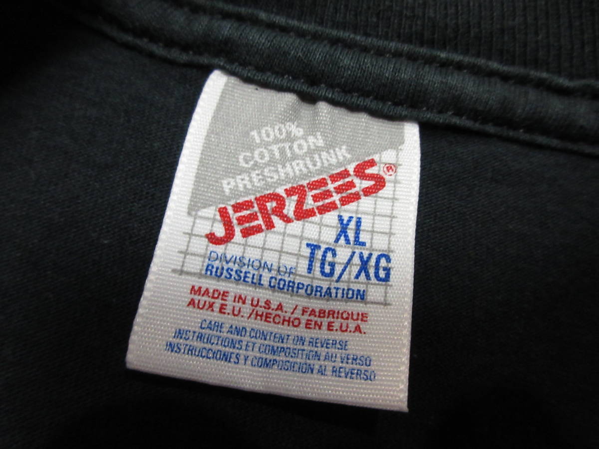 90s USA製 BETTY ヤンキーベティちゃん Tシャツ JERZEESボディ 黒 表記 