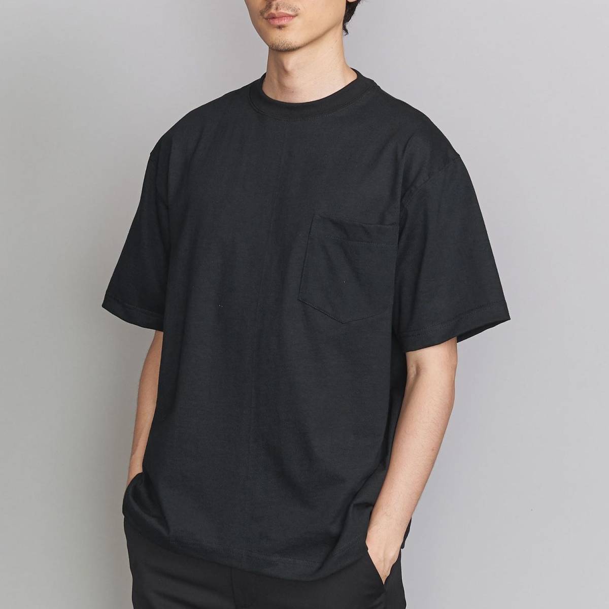 新品 アメリカ製 CAMBER キャンバー USA製 8oz With pocket Tee ヘビーウエイトコットン ポケット 半袖 Tシャツ　S　管理番号F433Q22