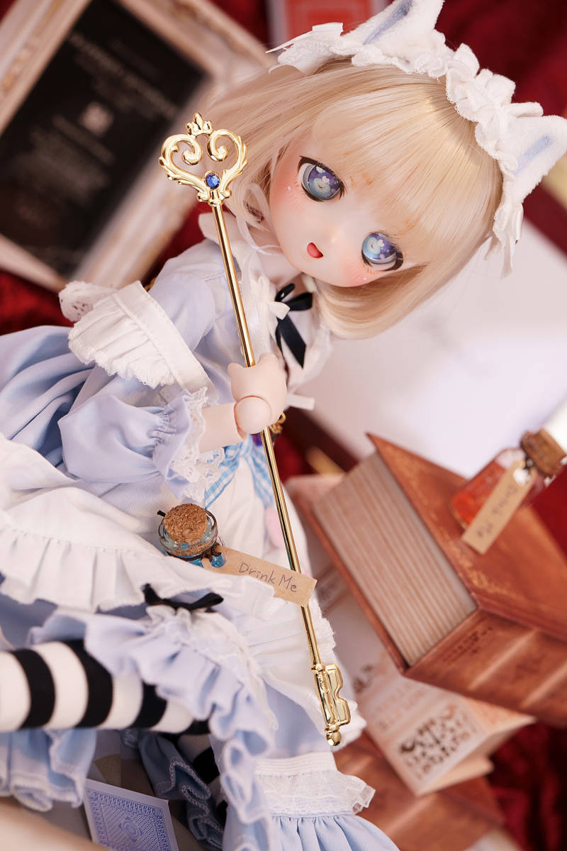 カスタムヘッド セミホワイト肌 DDH-01 DDヘッド用ウィッグセット 難