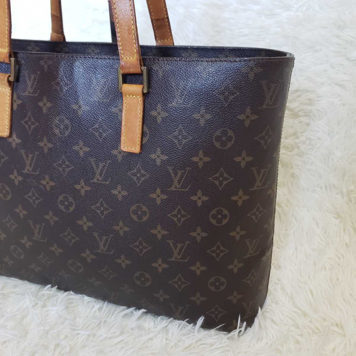 LOUISVUITTON【美品 ルコ】ルイヴィトン モノグラム M51155 トート 