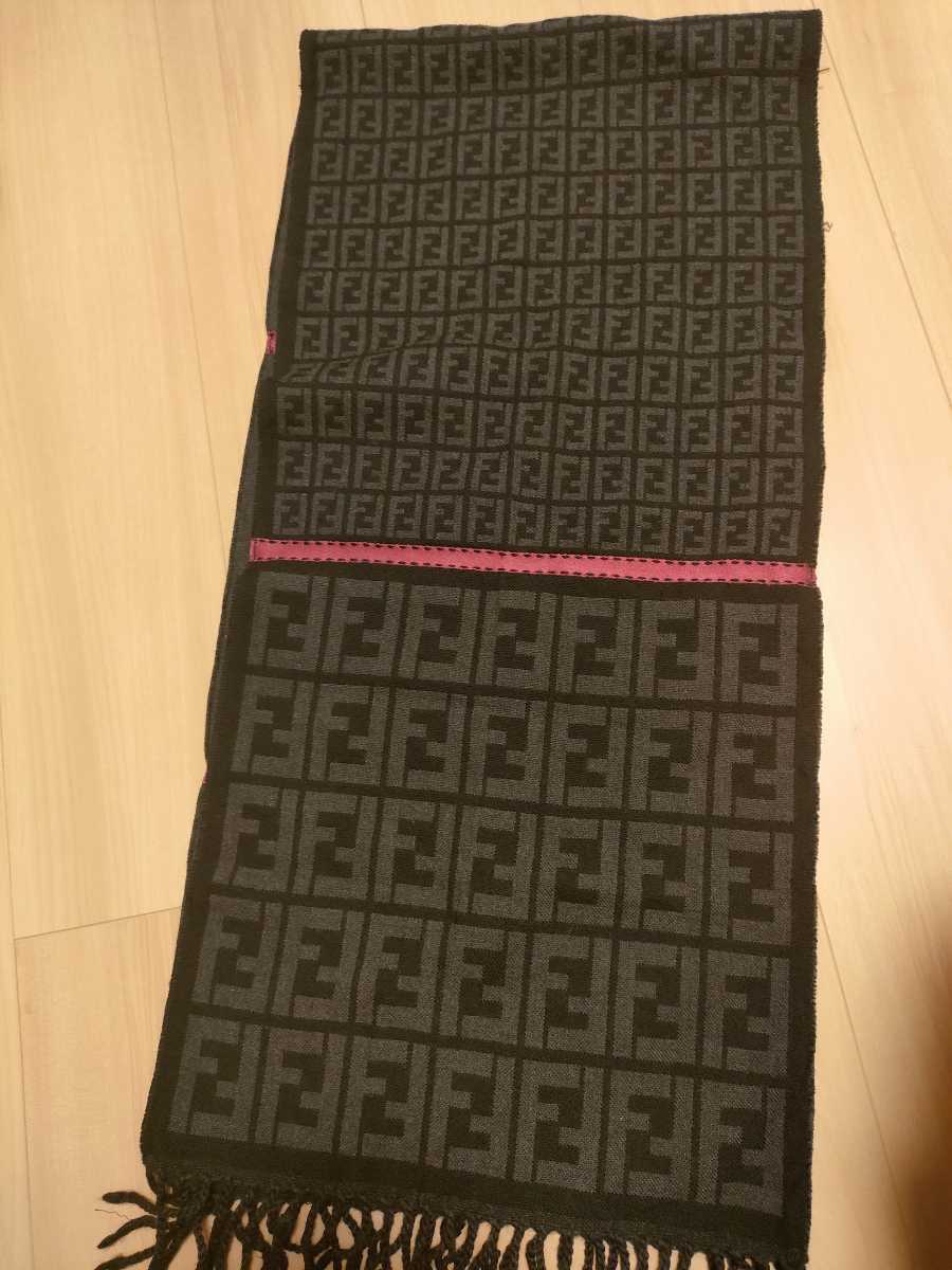 激安大特価，高品質 FENDI ズッカ柄/ネップマフラー/ウール/GRY/総柄/グレー/ /FENDI/ウール100%/マフラー(その他)｜売買されたオークション情報、yahooの商品情報をアーカイブ公開 - オークファン その他