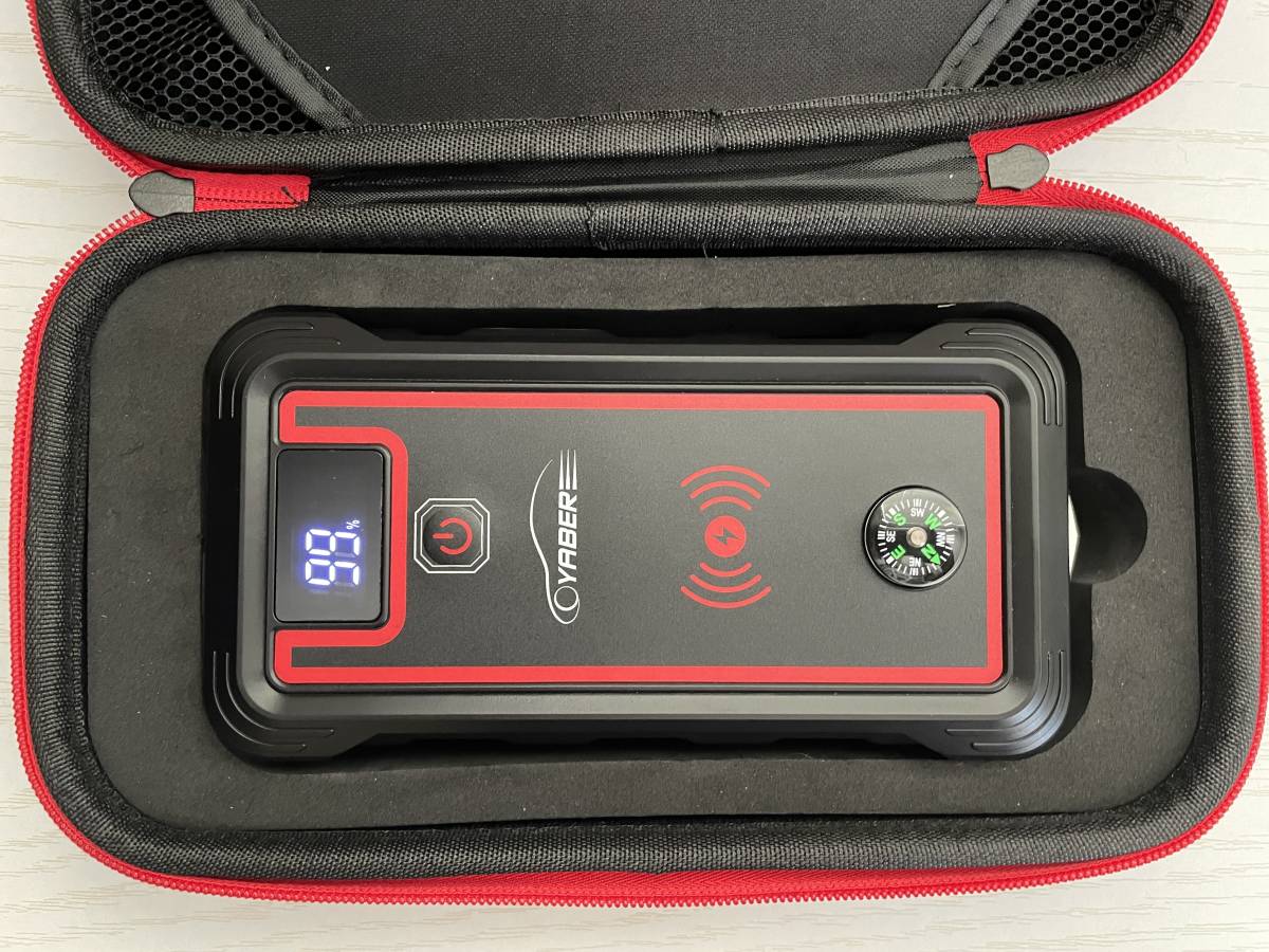 豊富な，SALE YABER YR800 ジャンプスターター 23800mAh ピーク電流2500A(充電器)｜売買されたオークション情報、yahooの商品情報をアーカイブ公開 - オークファン 充電器