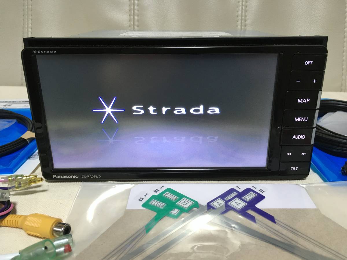 2022年度地図 Strada CN-RA06WD 送料無料 Bluetooth ハンズフリー