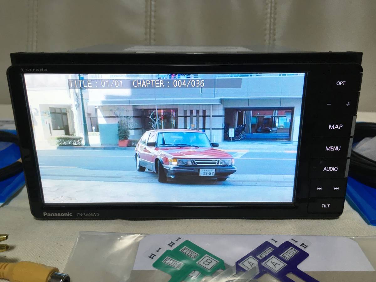 2022年度地図 Strada CN-RA06WD 送料無料 Bluetooth ハンズフリー