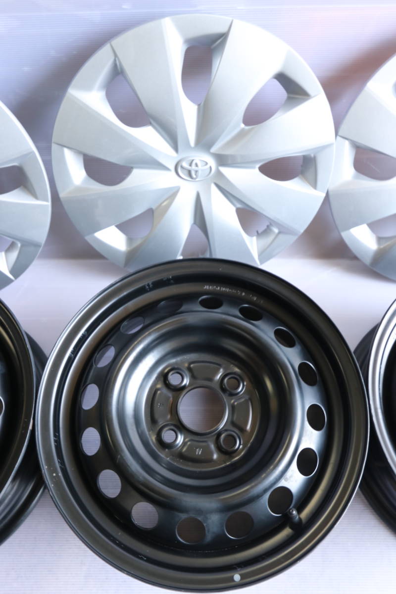 ◇トヨタ プロボックス サクシード 純正 鉄ホイール 4本 J14×5J 4穴  