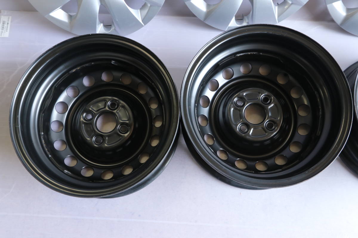 ◇トヨタ プロボックス サクシード 純正 鉄ホイール 4本 J14×5J 4穴  