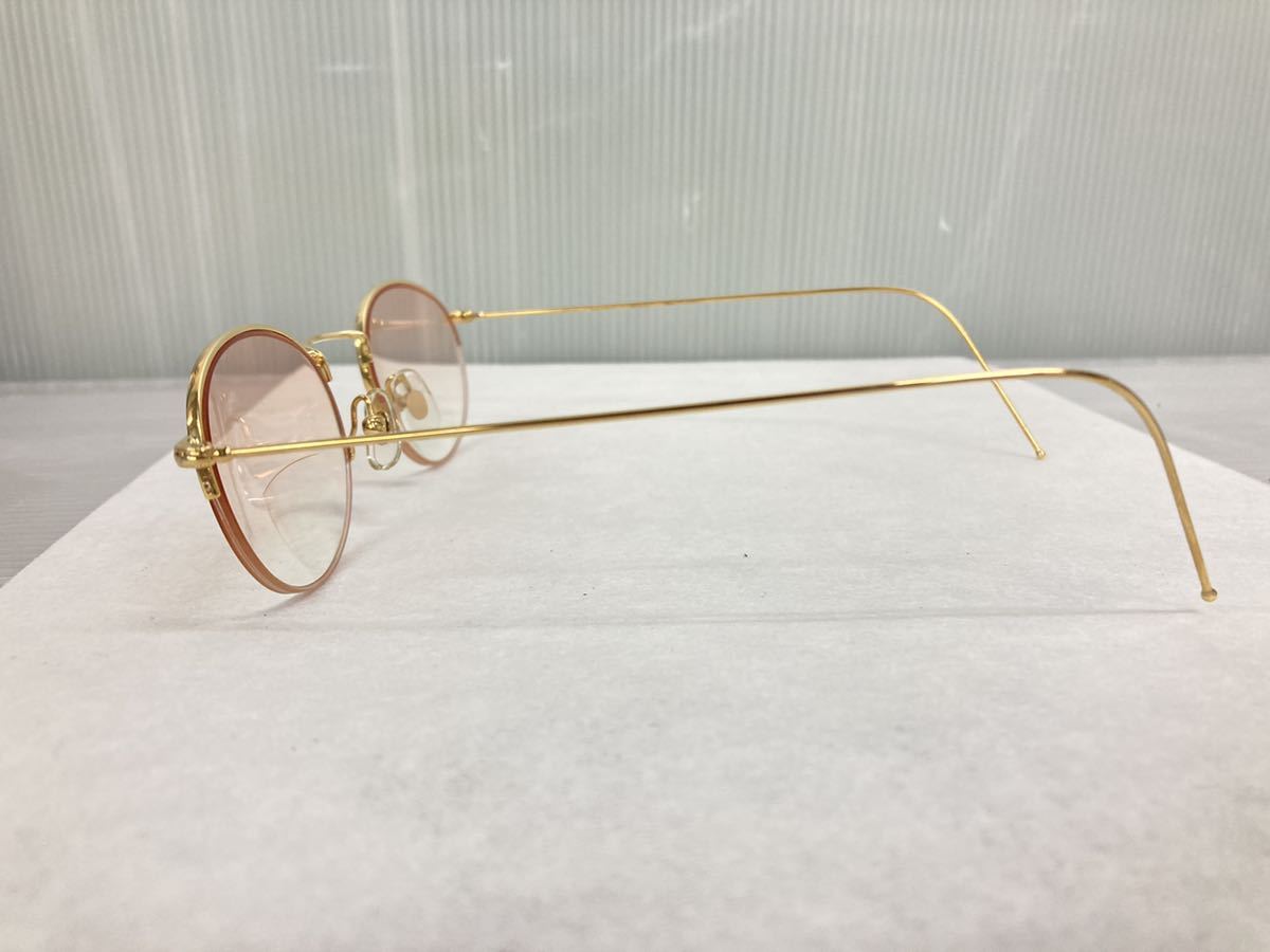 LOTOS/ロトス GOLD 18KT 750 眼鏡/メガネフレーム アイウェア 金無垢 