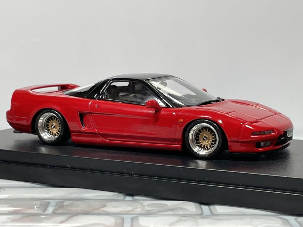 1/43　ホンダ　NSX改　1990　BBS-RS　アルミ製　深リム　国産名車 国産名車 1/43 HONDA NSX 深リムホイール 【公式通販】