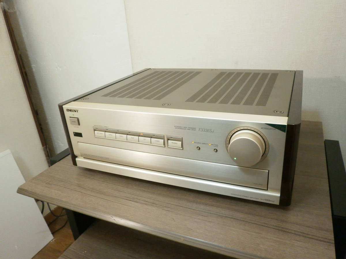 ☆美しすぎる SONY TA-F333ESJ 保証付 整備済 取説付 1円 素晴らしい音 