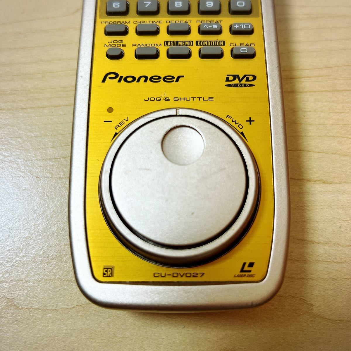 送料無料☆30日保証 美品 パイオニアPioneer DVD\LDプレーヤーDVL-919