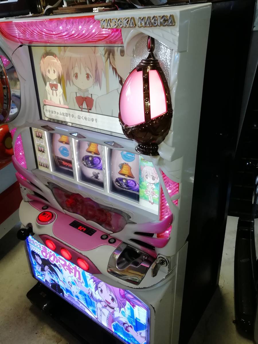 パチスロ 実機 メーシー まどかマギカ 初代 スロット まどマギ コイン 