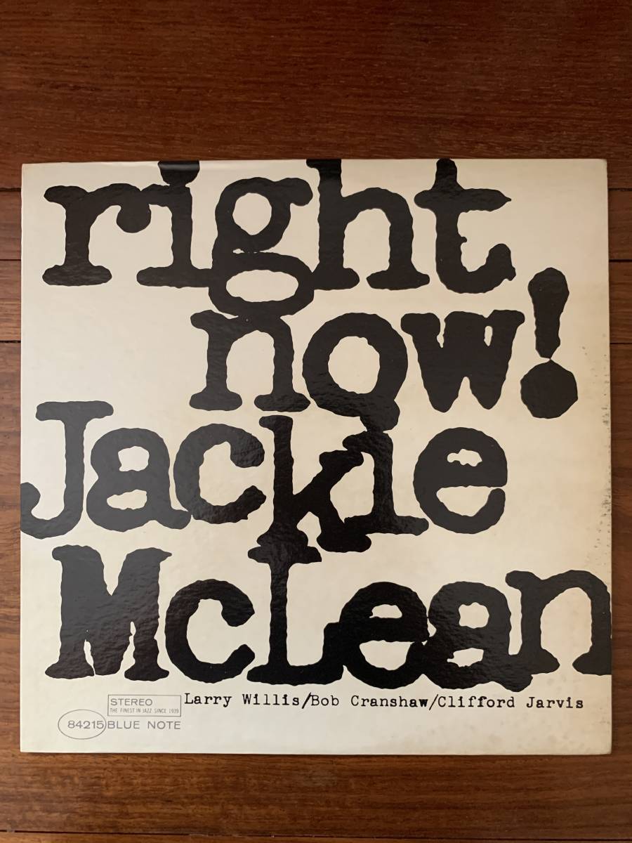 キャラクターグッズ その他 BLUE NOTE BST-84215 JACKIE McLEAN RIGHT NOW JACKIE 【公式通販】