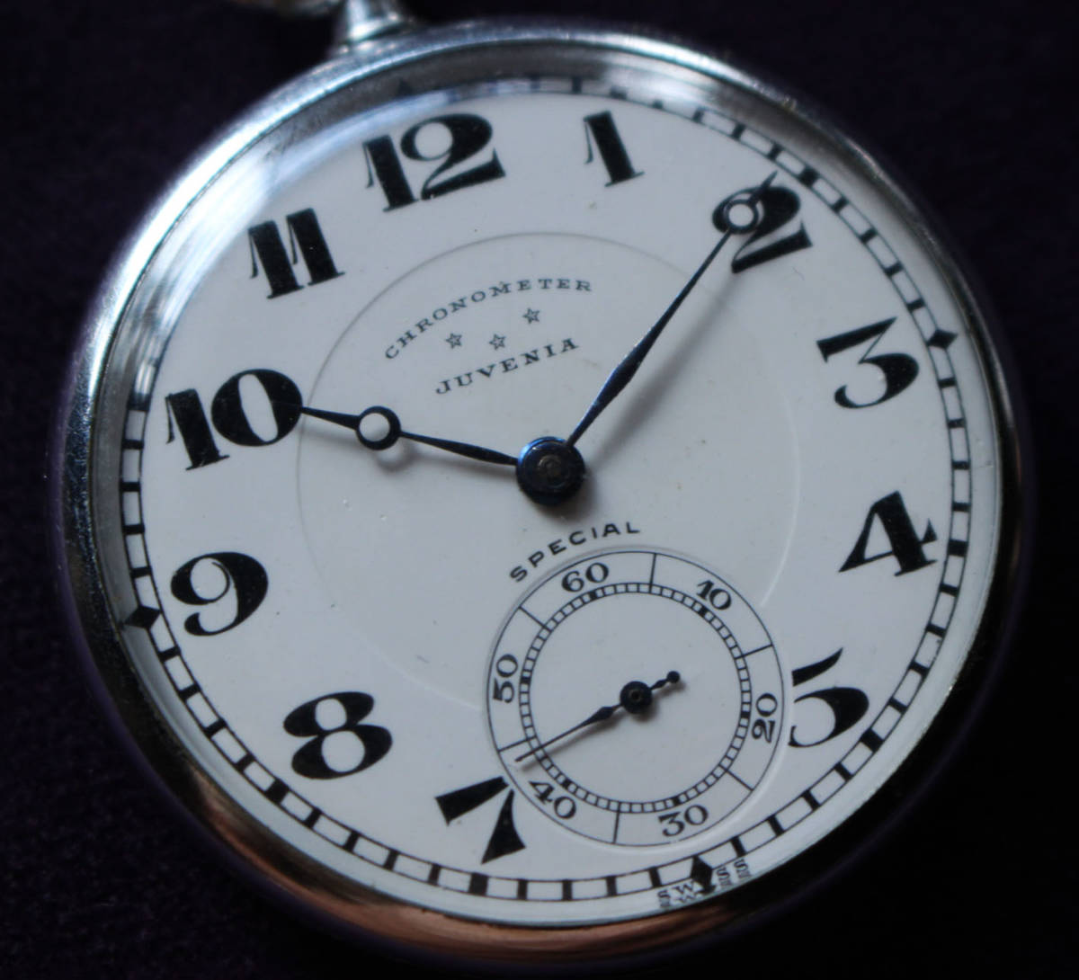 スイス 懐中時計 CHRONOMETER JUVENIA SPECIAL 15J(手巻き)｜売買され 