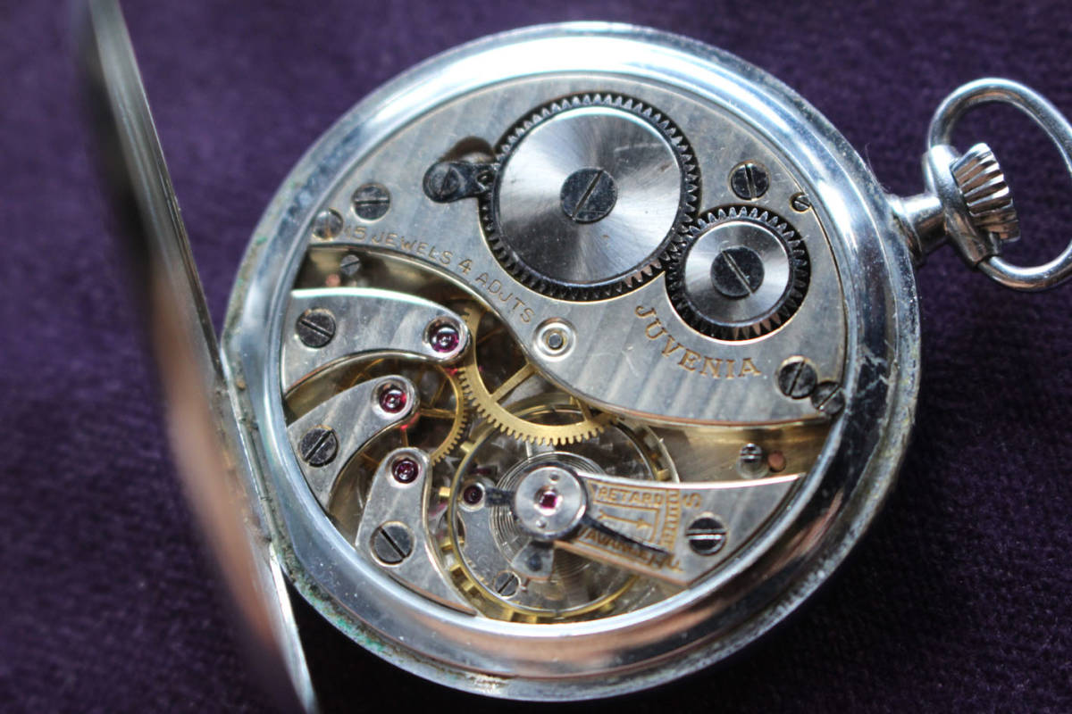 スイス 懐中時計 CHRONOMETER JUVENIA SPECIAL 15J(手巻き)｜売買され 