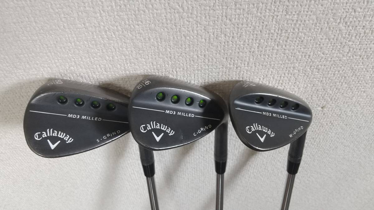 ◇キャロウェイ MD3 MILLEDウエッジ N.S.PRO MODUS120S【3本セット 50S
