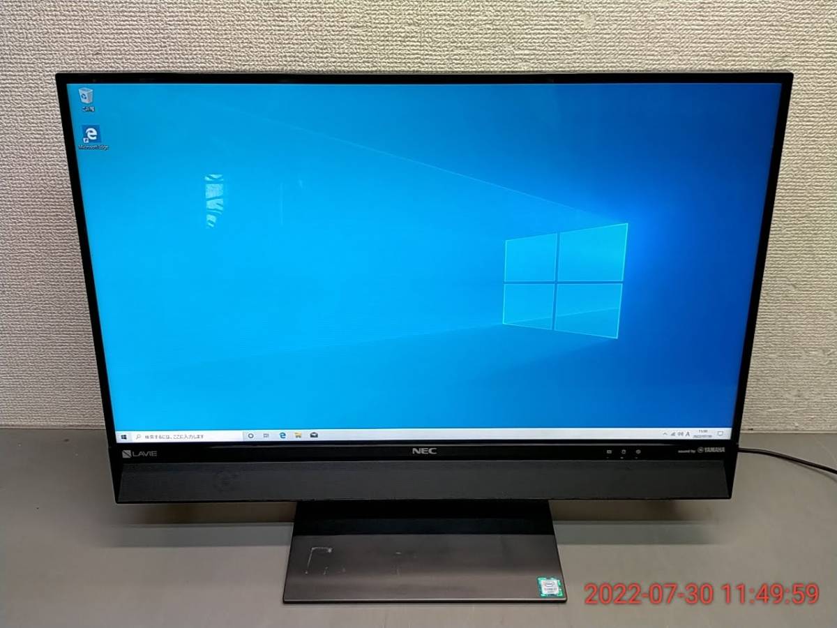 【格安，大得価】 Q62RS NEC PC-DA770DAB Core i7 6500U 8GB Win10インストール済(モニタ一体型)｜売買されたオークション情報、yahooの商品情報をアーカイブ公開 - オークファン NEC