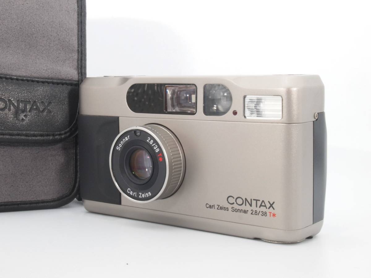 T2 コンタックス チタンシルバー CONTAX | 京セラ 高級コンパクト t2 