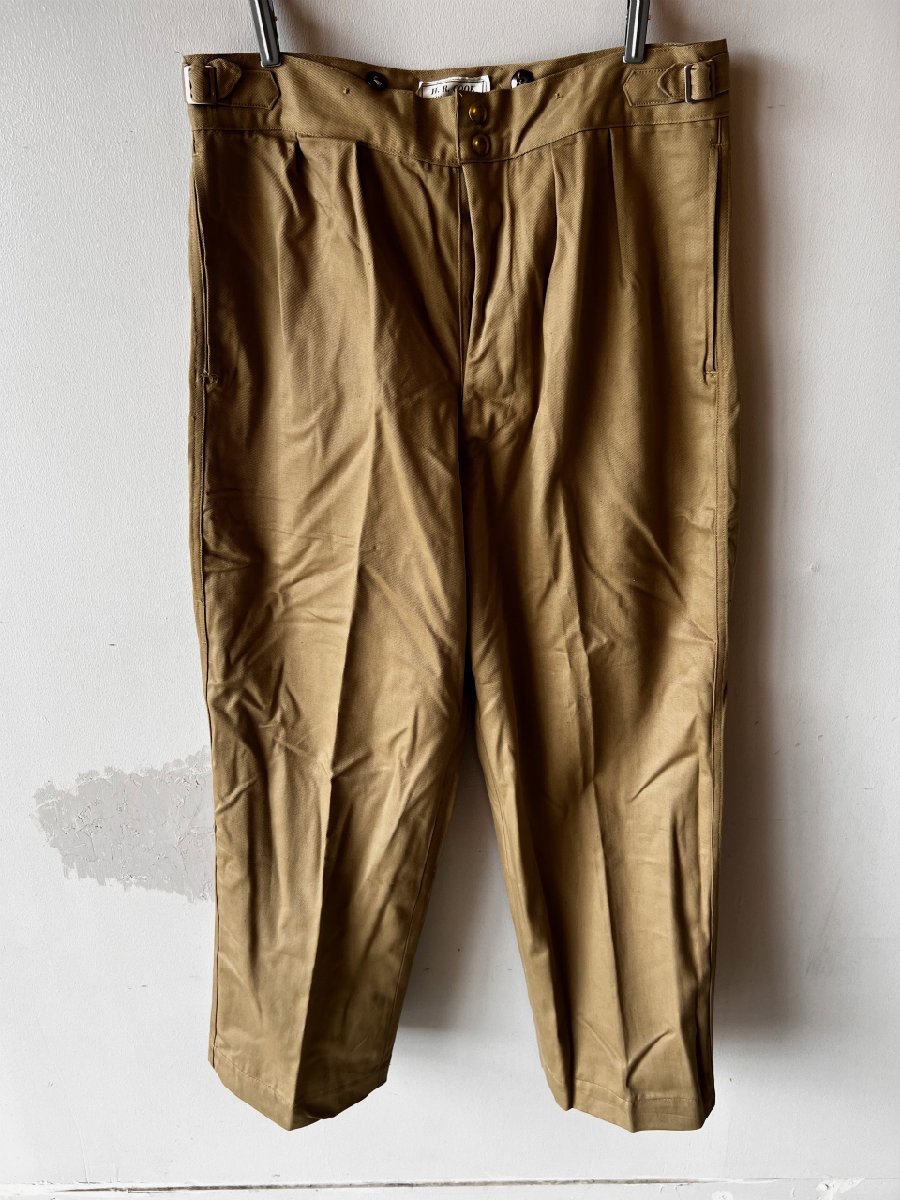 2026，人気 ^w^ b 50s vintage H.R.COOK N.S.W. 1953 size3 DD Australian Military Gurkha Pants オーストラリア軍 グルカ パンツ(Lサイズ)｜売買されたオークション情報、yahooの商品情報をアーカイブ公開 - オークファン Lサイズ