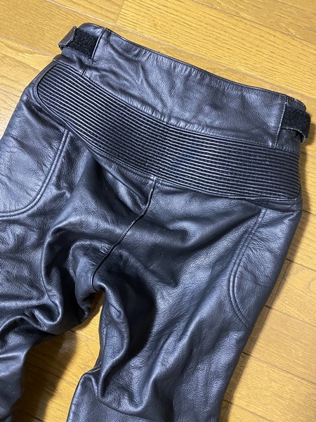 美品☆【RS TAICHI】ライディング バイカーレザーパンツ M 本革 タイチ