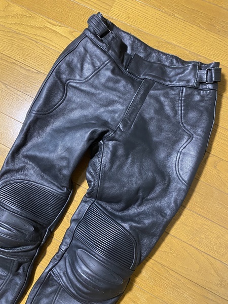 美品☆【RS TAICHI】ライディング バイカーレザーパンツ M 本革 タイチ