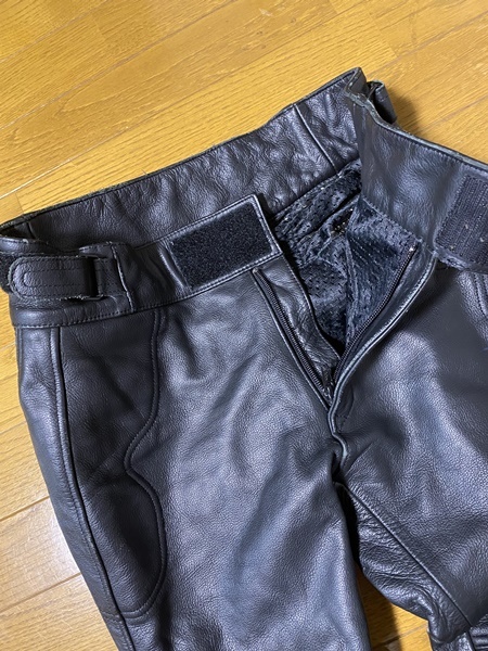 美品☆【RS TAICHI】ライディング バイカーレザーパンツ M 本革 タイチ