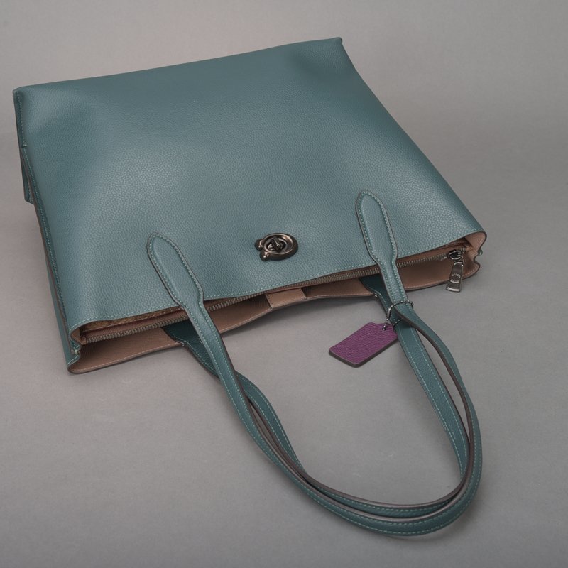 1円 未使用 極美品 COACH コーチ ウィロウ トートバッグ シグネチャー 