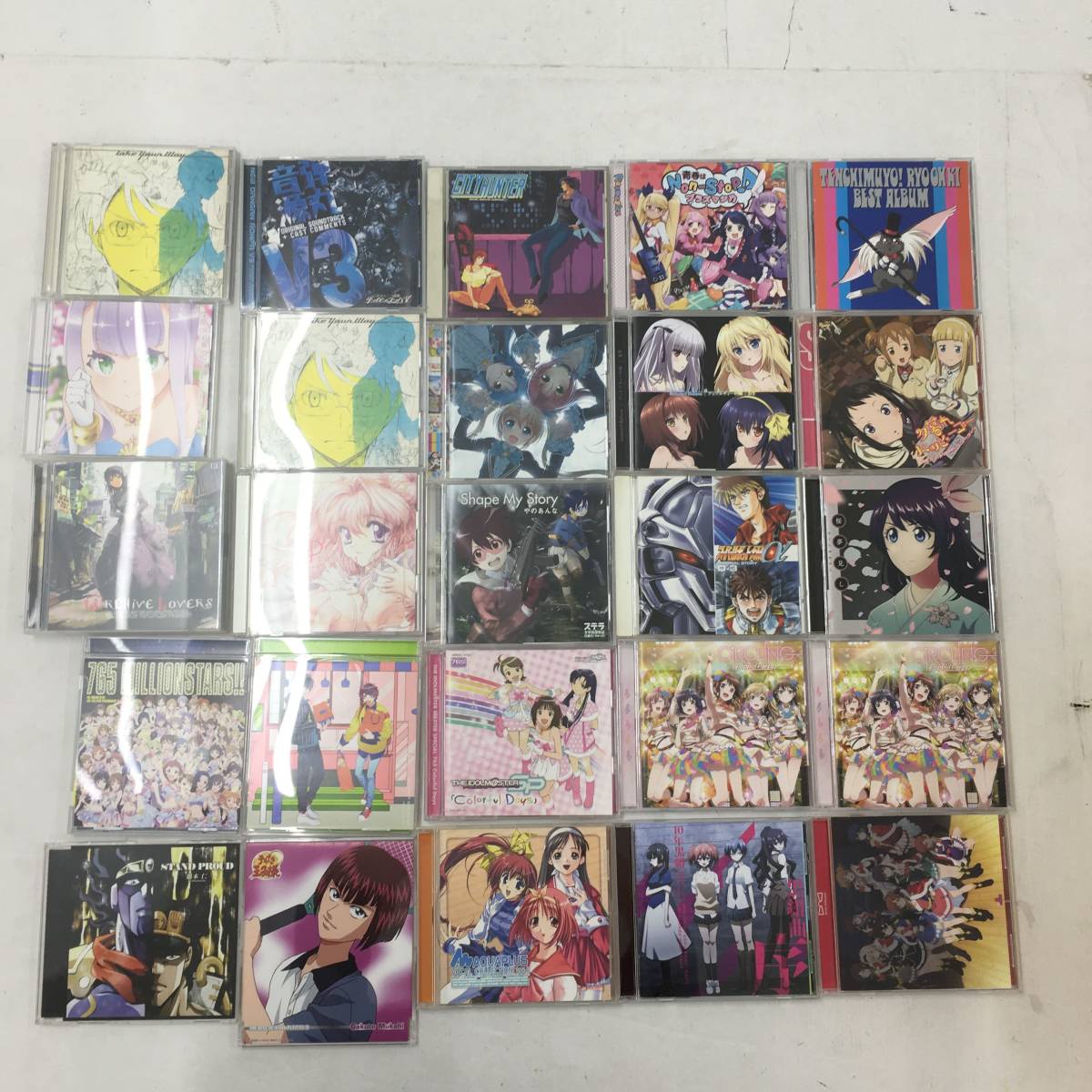 アニメ 声優 Cd まとめ売り ワンピース 暗殺教室 シティーハンター ペルシオン ラブライブ ジョジョ 品 アニメソング一般 売買されたオークション情報 Yahooの商品情報をアーカイブ公開 オークファン Aucfan Com