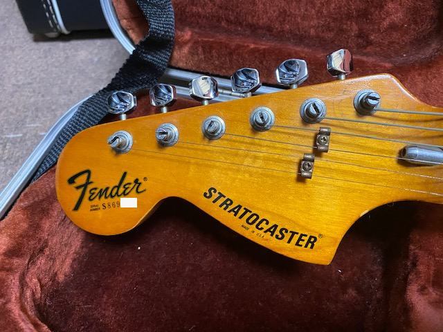 レフティー　Fender USA Stratocaster ハードケース付 1981製 Fender USA Stratocaster フェンダー ストラトキャスター