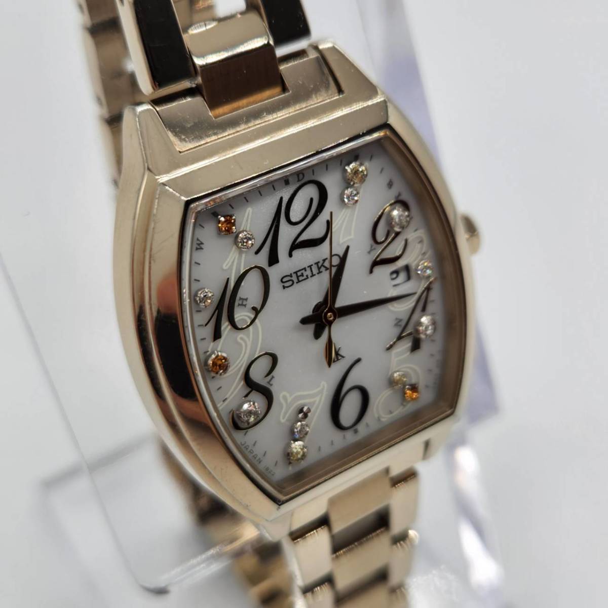 T☆稼働品☆【SEIKO LUKIA セイコー ルキア】1B22-0BB0 電波ソーラー