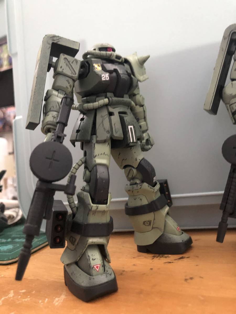 バンダイスピリッツ1／144スケール HGUC MS-06-2 ザクF2 後期改修型 