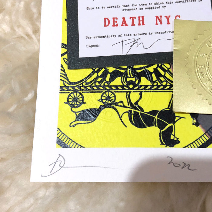 現代アート 世界限定100枚 2022年 新作正規品 DEATH NYC スヌーピー