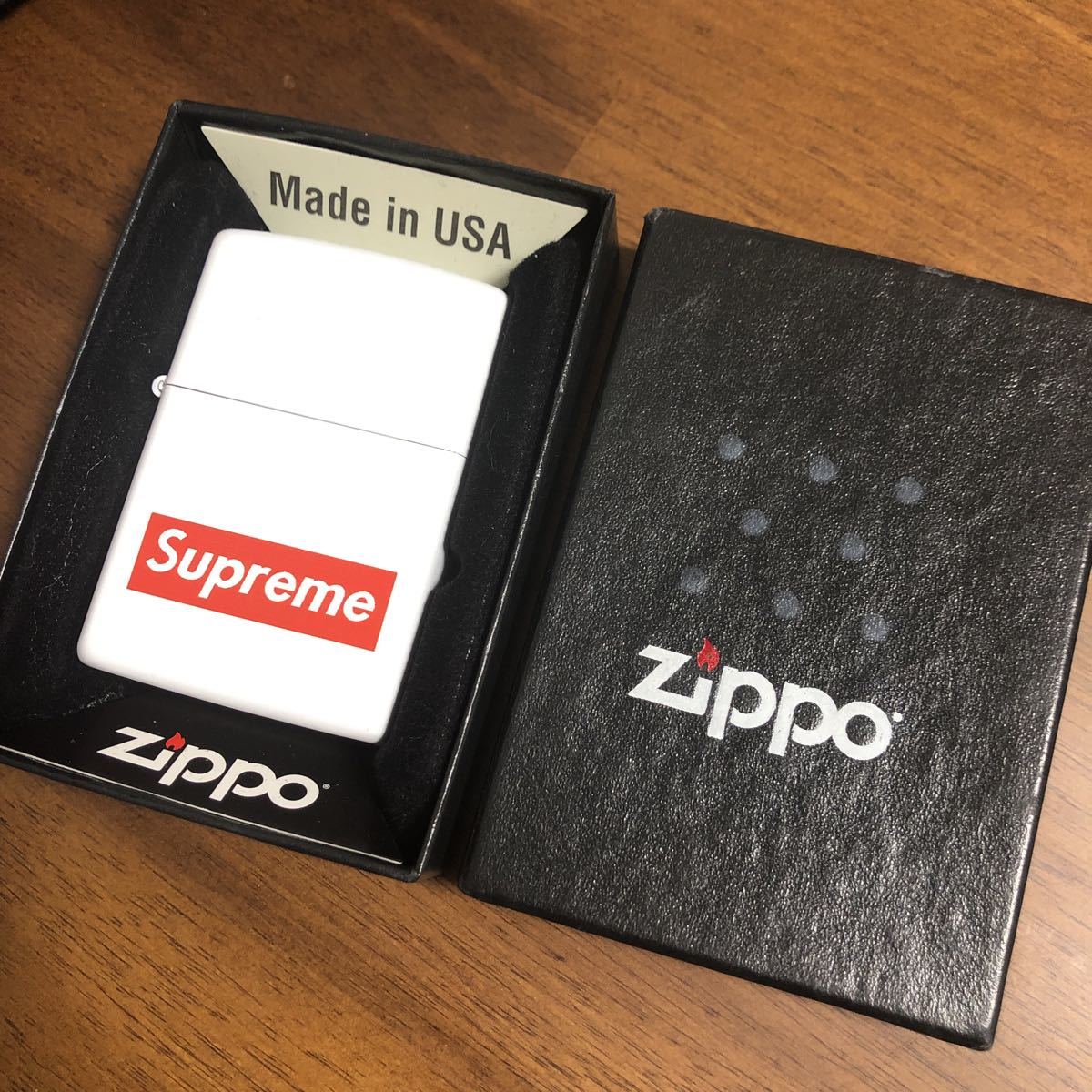 Supreme Zippo Box Logo ボックス　ロゴ　2009年　希少 希少 Supreme 12AW Box Logo Zippo Lighter シュプリーム ジッポー