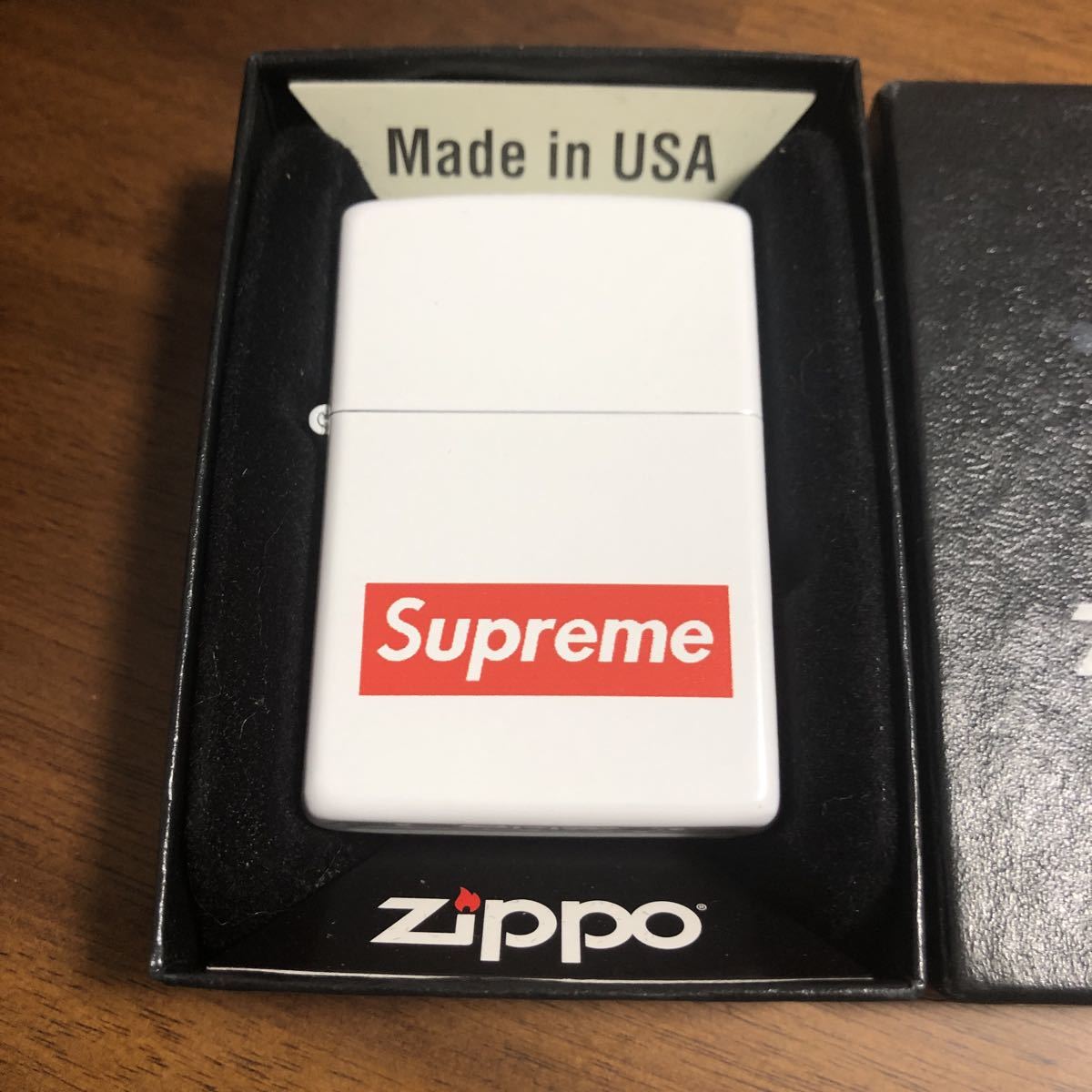 希少 Supreme 12AW Box Logo Zippo Lighter シュプリーム ジッポー